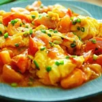Scrambled Eggs with Tomatoes