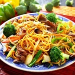 Beef chow mein recipe