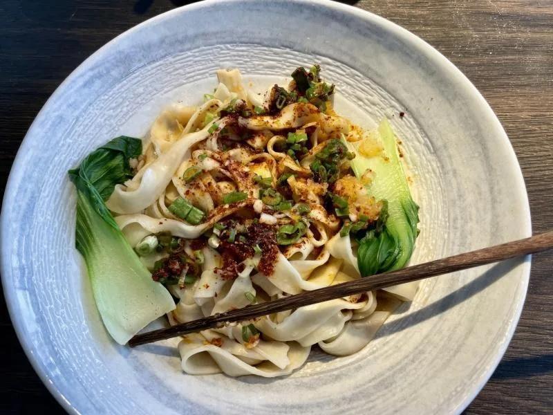 Biang biang noodles at Sichuan PoPo