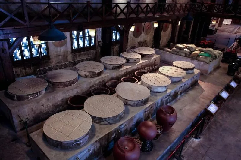 Traditional black vinegar production