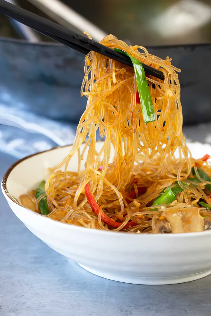 Glass noodles (cellophane noodles)