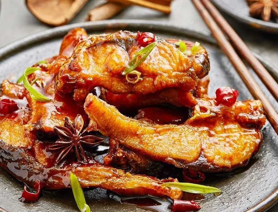 Chinese smoked fish