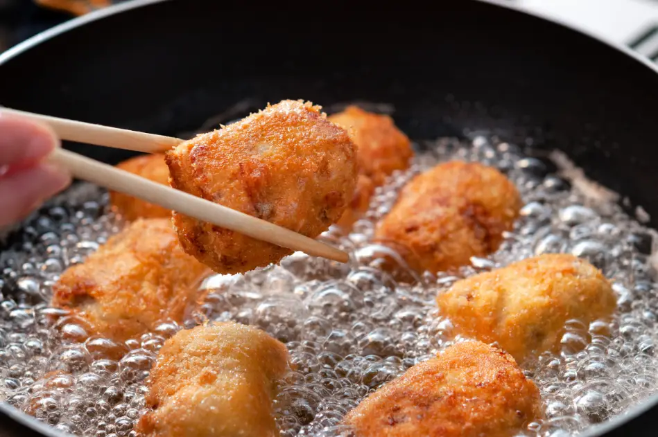 Chinese deep-frying technique