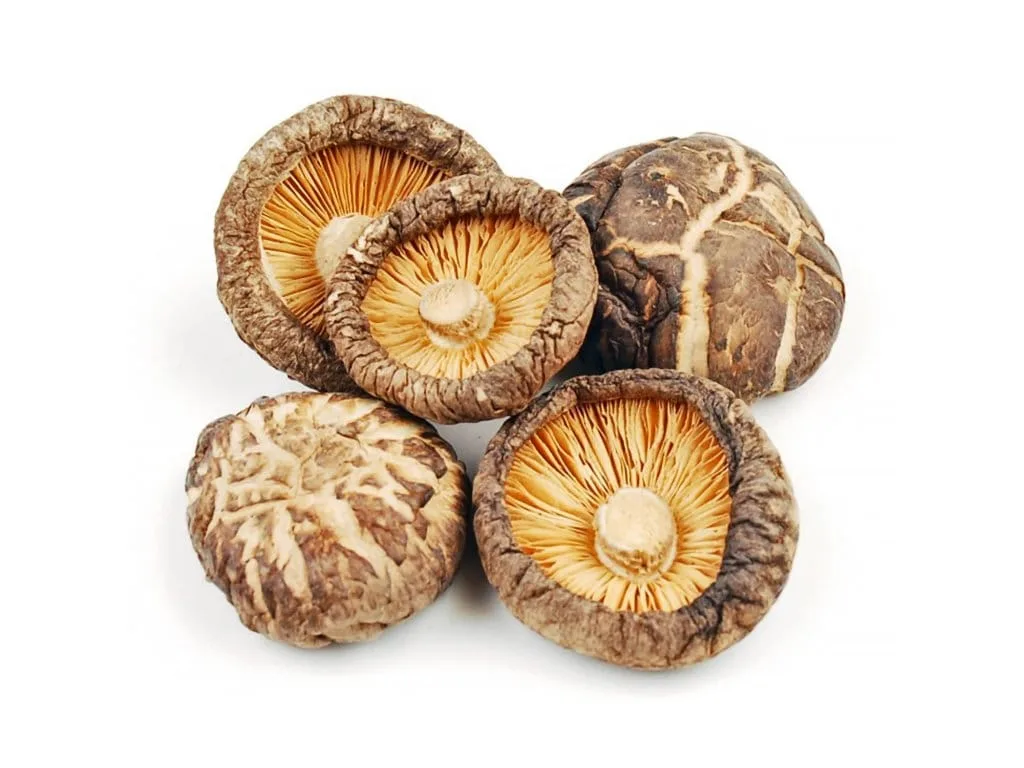 Dried shiitake mushrooms