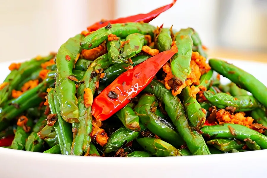 Fresh green beans