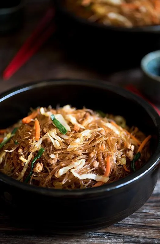 Dried glass noodles