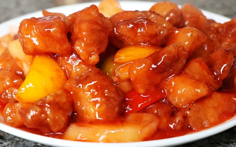 Gu lu rou – Cantonese sweet and sour pork