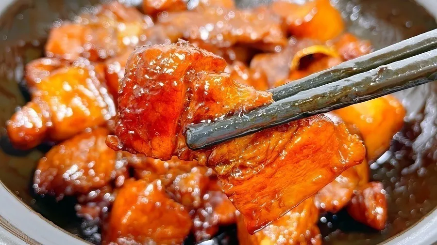 Hong shao rou – red-braised pork belly