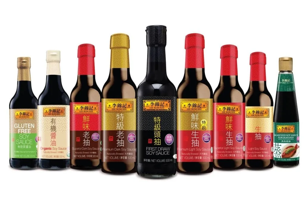 Lee Kum Kee soy sauces