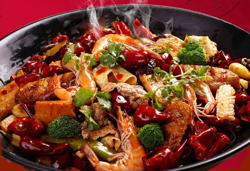 Mala chili oil with Sichuan peppercorns