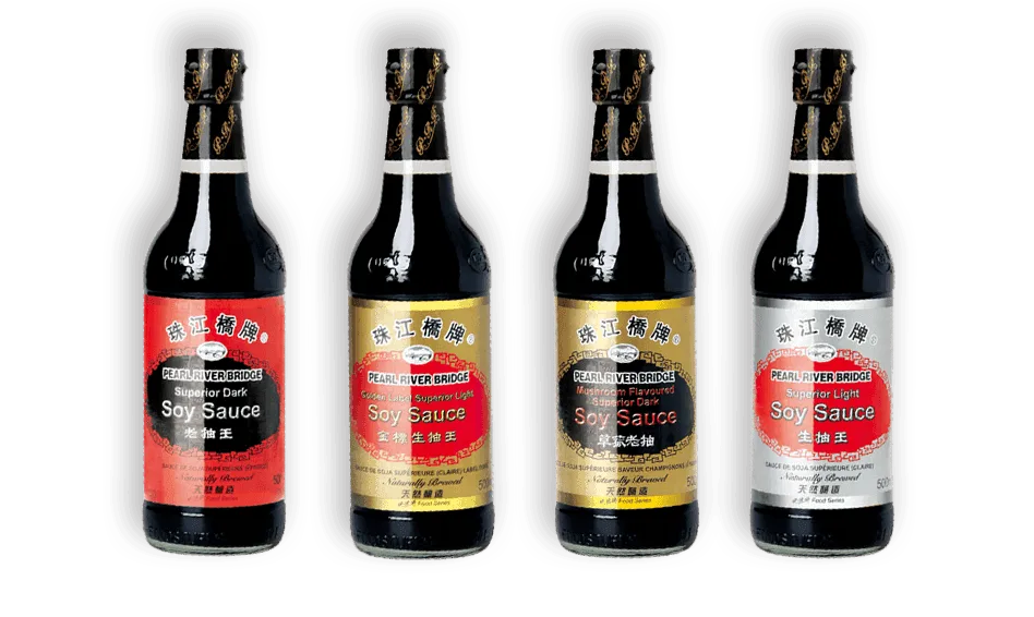 Pearl River Bridge soy sauces