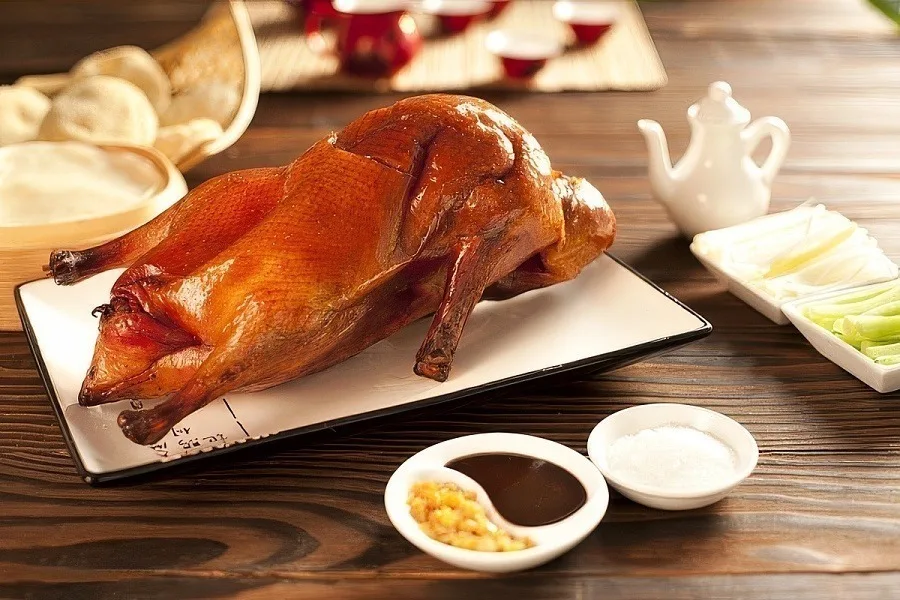 Roasted Peking duck