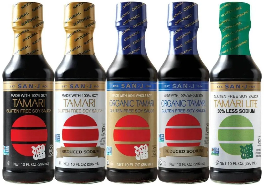 San-J tamari soy sauce