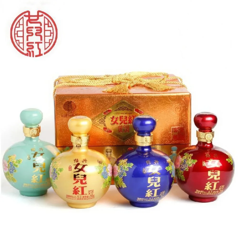 Shaoxing rice wine in a glass