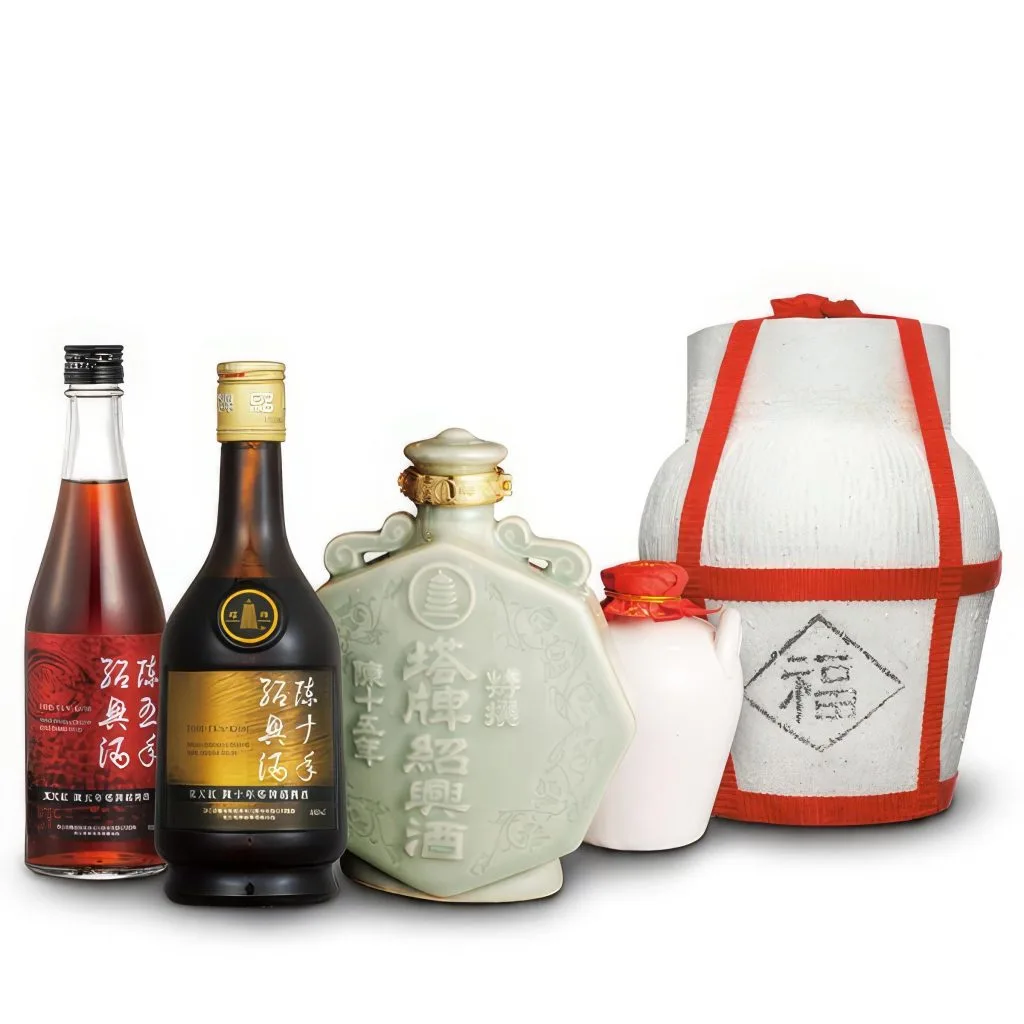 Shaoxing wine bottle