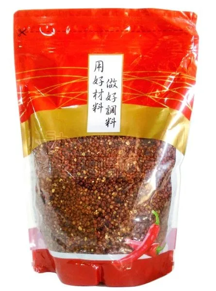 Bag of whole Sichuan peppercorns