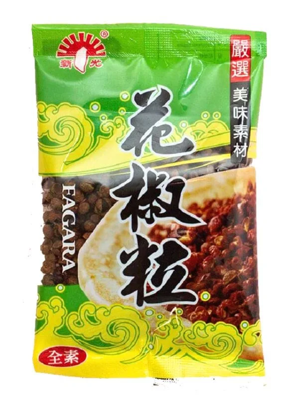 Sichuan pepper from an Asian grocery store