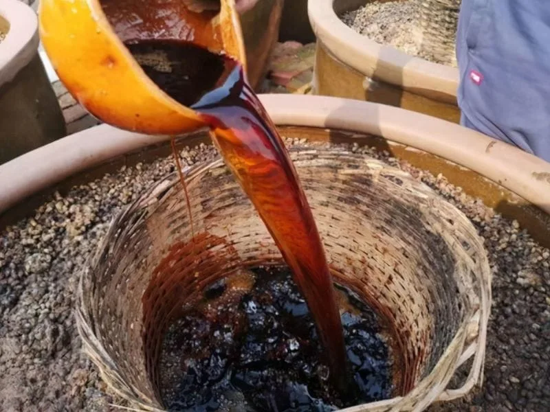 Soy sauce production