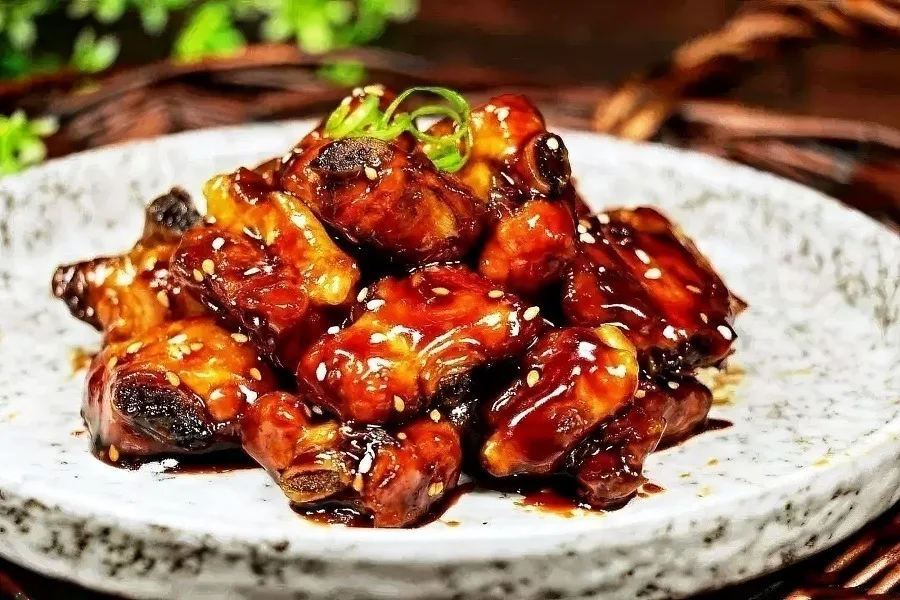 Tang cu pai gu – sweet and sour spare ribs