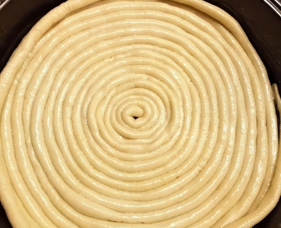 Longevity noodles on a plate